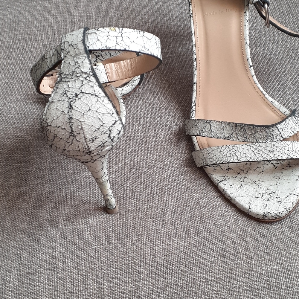 J.crew  woman's  open toe ankle straps heels suze 9 - Picture 5 of 16